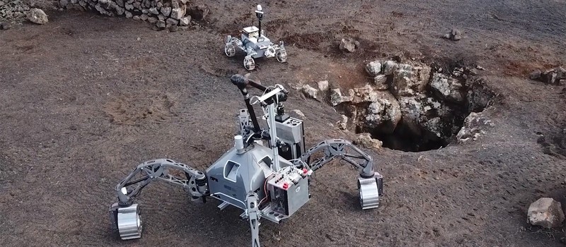 Ученые показали роботов для исследования подземных глубин Марса и Луны
