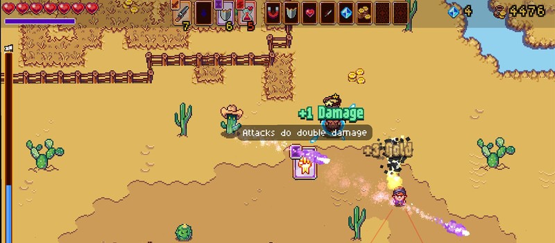 Death by Scrolling – новый рогалик с вертикальным скроллингом и погоней за смертью