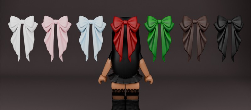 Внутриигровой дизайнер Roblox заработал $150,000 на гигантском красном банте для аватаров