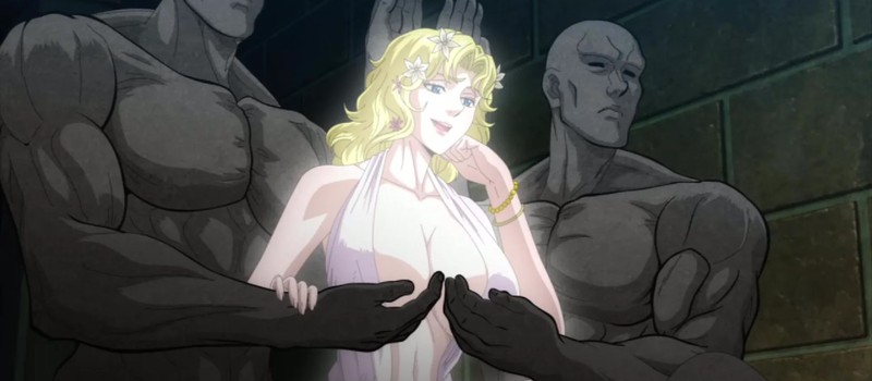 Тесла против Вельзевула, царь Леонидас против Аполлона в трейлере третьего сезона аниме "Повесть о конце света"