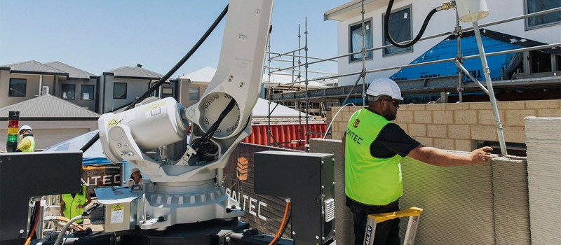 В Австралии напечатали двухэтажный дом всего за 18 часов