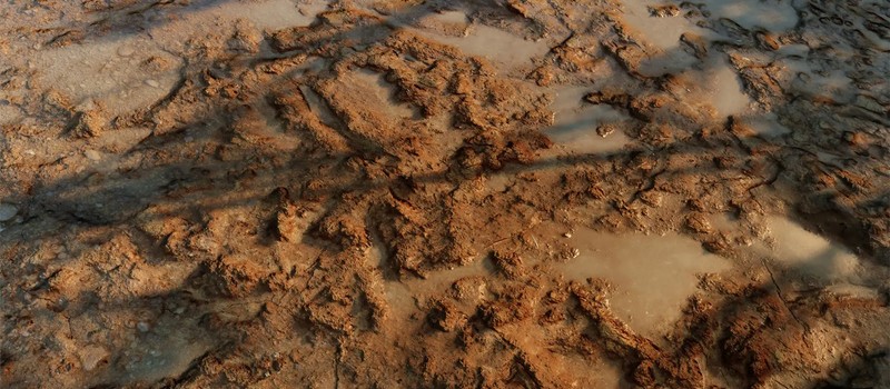 Это не фотография случайной грязи – это супер-качественные текстуры для Skyrim