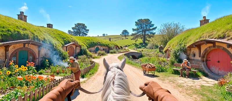 Энтузиаст создал эпическое путешествие по Средиземью из "Властелина колец" с помощью ИИ-инструмента Nano Banana