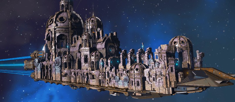 Игроки No Man's Sky превратили космические корабли в замки, погрузчики и Око Саурона