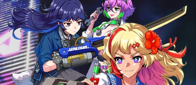 Милые японские школьницы против злой корпорации в трейлере экшен-рогалика Full Metal Schoolgirl