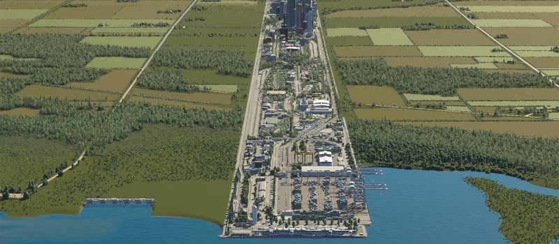 Игрок Cities Skylines 2 воссоздал арабский мегапроект The Line в уменьшенном масштабе