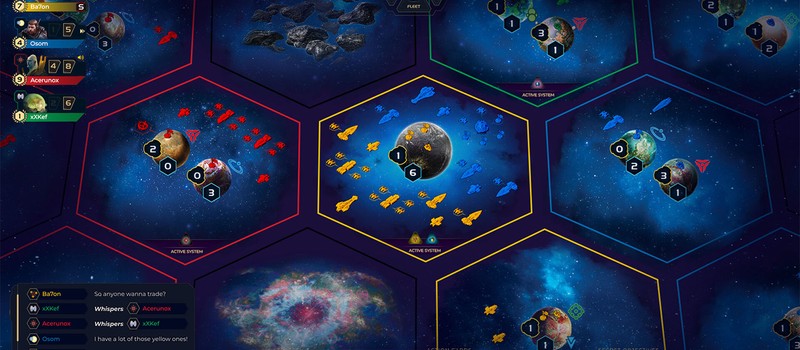 Легендарная настольная игра Twilight Imperium готовится покорить Steam