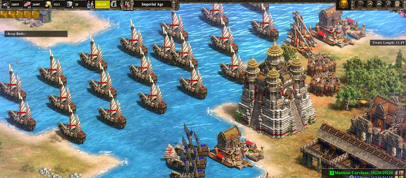 Фанат Age of Empires 2 предложил революционные изменения в механике морских карт – строительство на воде