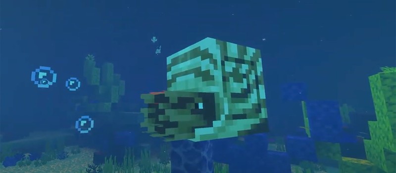 В Minecraft появятся копья и подводные ездовые животные