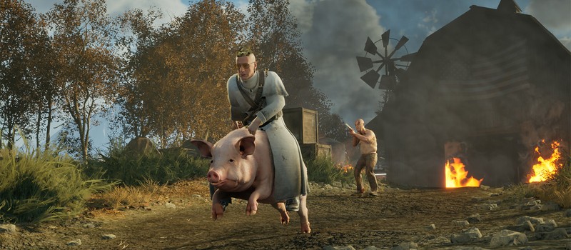 Игра про управление франшизой культа судного дня предлагает вербовать адептов специальным зрением и кататься на свиньях