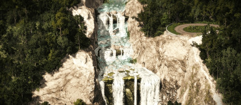 Геймер создал поразительно фотореалистичный водопад в Cities Skylines