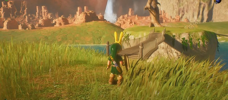 Фанат выпустил демо ремейка Zelda Ocarina of Time на Unreal Engine 5.7 с улучшенной графикой