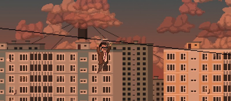 Обычный сотрудник НИИ против бандитов в России 90-х в трейлере пиксельной игры Glowing Lamps