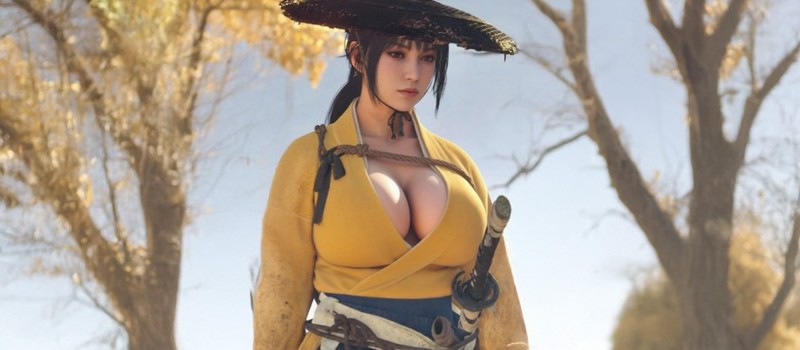 Игроки высмеяли пользователей, которые хотели бы видеть Ацу из Ghost of Yotei с ухоженным милым лицом и большой грудью