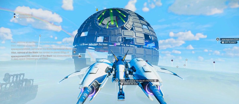 Безумный кораблестроитель No Man's Sky соорудил Звезду Смерти, которая крашит игру