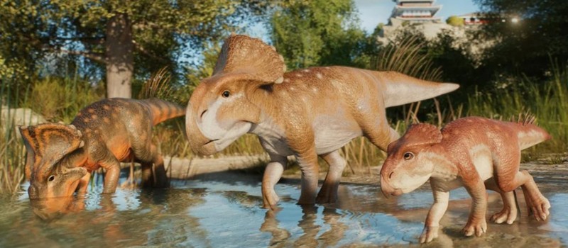 Птеродактили нападают на вертолет в трейлере кампании в Неваде для Jurassic World Evolution 3