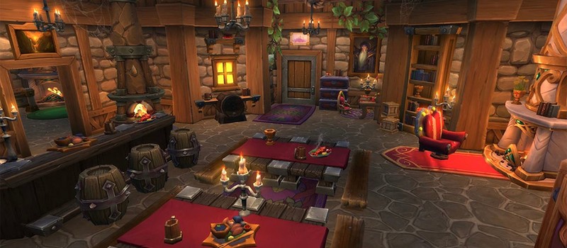 В World of Warcraft появится жильё для игроков в декабре, а аддон уже позволяет заранее зарабатывать мебель