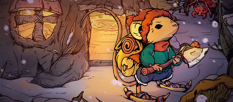 В Steam доступно демо Winter Burrow – сурвайвал в роли милой мышки