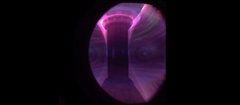 Новое видео показывает процесс термоядерного синтеза в токамаке