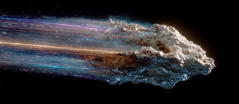 У межзвездного объекта 3I/ATLAS обнаружили загадочный "отросток", направленный к Солнцу