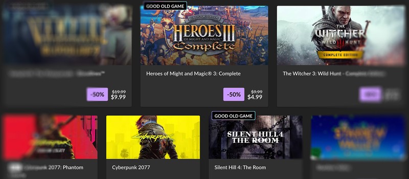 GOG запустил осеннюю распродажу с крупными скидками на Cyberpunk 2077, Silent Hill 2 и классические RPG