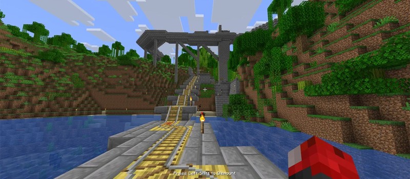 Фанат Minecraft уже пять лет создает огромную транспортную сеть, размером с целый город