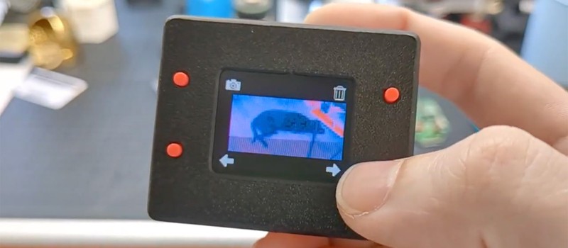 Энтузиаст за 65 часов создал lo-fi камеру на 30×30 пикселей из сенсора оптической мыши