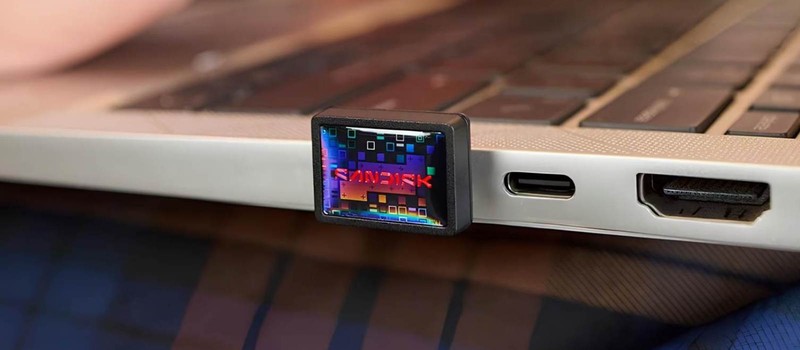 SanDisk выпустила самый компактный USB-накопитель на 1 ТБ – он весит всего 3 грамма
