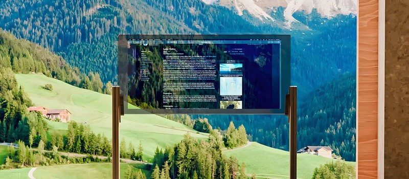 Представлен первый в мире прозрачный монитор с яркостью 5000 нит