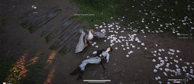 Игроки Where Winds Meet предупреждают об угрозе от разъяренного гуся – он страшнее босса