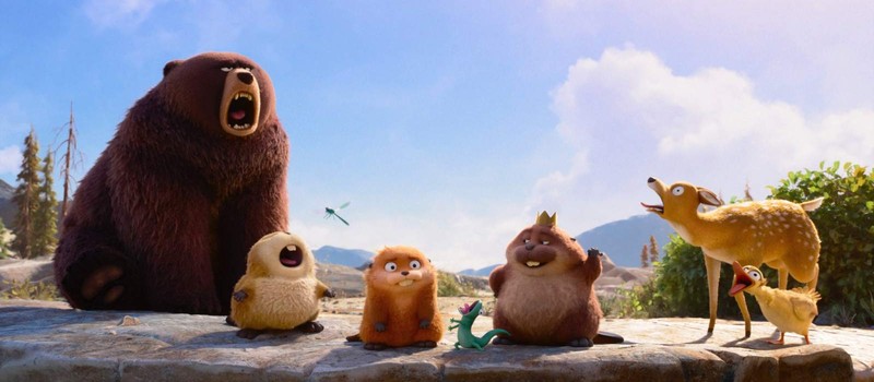 Pixar показала трейлер мультфильма "Прыгуны" про робота-бобра