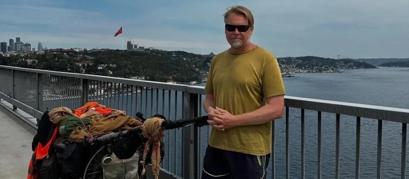 Британец скоро завершит кругосветное путешествие пешком, начатое 27 лет назад