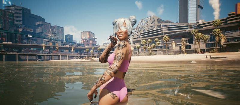 Геймер 21 час работал официантом в Cyberpunk 2077 и загрустил при увольнении