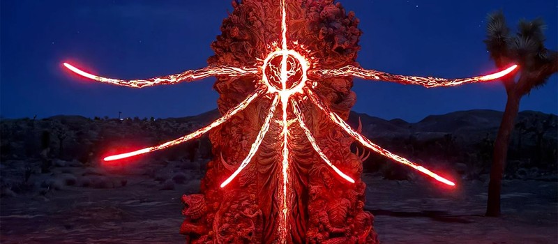 Загадочная статуя в пустыне может указывать на Divinity Original Sin 3, DLC для DOOM или настоящий портал в Ад