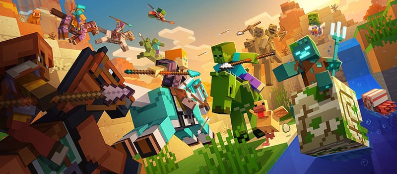 Обновление Mounts of Mayhem для Minecraft добавило новых мобов и одно из самых смертоносных видов оружия в истории игры