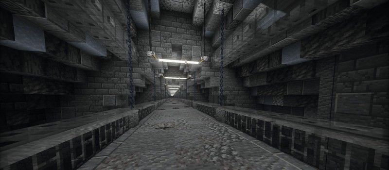 Игрок построил в Minecraft сверхзащищенную тюрьму в стиле SCP Foundation для деревенского жителя, убившего его собаку