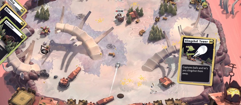 PinKeep – рогалик с пинболом и колодой, где нужно защищать крепость