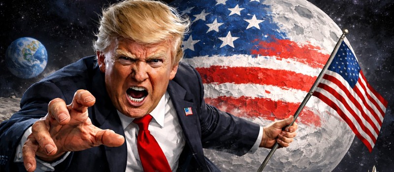 Трамп подписал указ о возвращении США на Луну к 2028 году