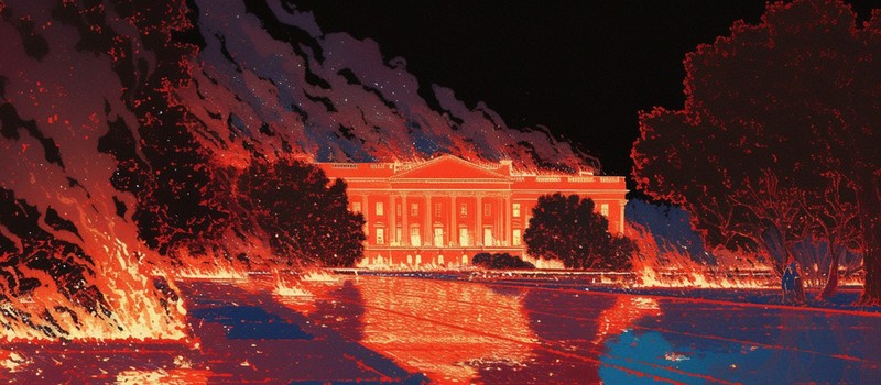 Белый дом настолько некомпетентен, что поставил стрим случайного ютубера на официальном сайте