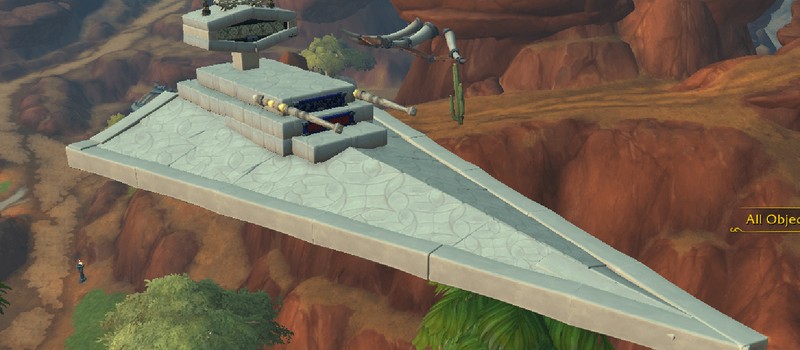 Фанат Star Wars превратил дома World of Warcraft в галерею имперской техники