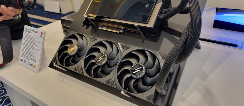 MSI показала чудовищную RTX 5090 с водяным охлаждением и энергопотреблением в 1000 Вт