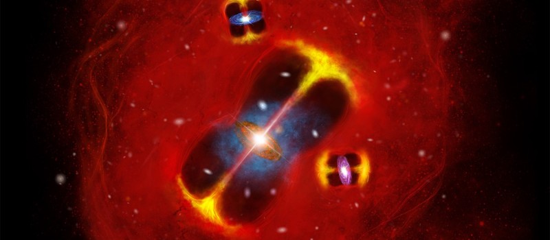 Астрономы обнаружили "невозможное" скопление галактик