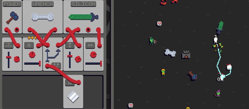 Рогалик Wireworks предлагает защищать базу с помощью модульной доски и проводов