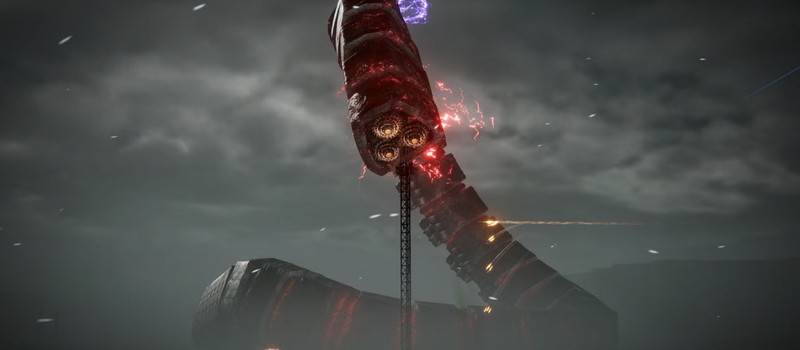 Игрок врукопашную побил Ледяного Червя в Armored Core 6, не получив при этом урона