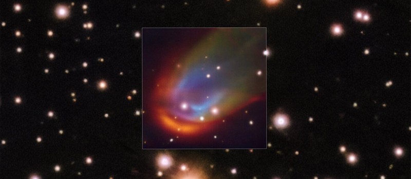 Астрономы нашли мертвую звезду с необъяснимой ударной волной