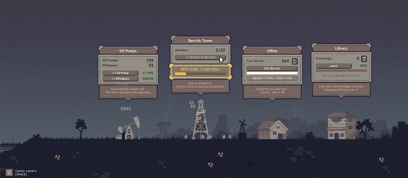 Анонсирована Oil Empire – кликер про создание нефтяной империи с элементами стратегии