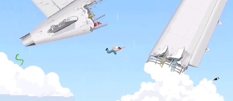 Безумное падение с самолета в трейлере аркады Freefall '95