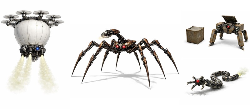 Фанат ARC Raiders создал интересные концепты новых роботов