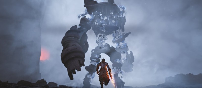 Мрачный мир, сражения с массой врагов одновременно, огромные титаны и система передвижения в обзорном трейлере соулслайка Vanran