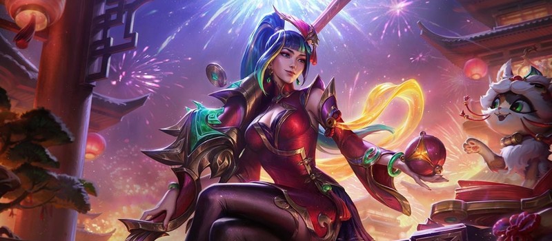Кейтлин, Юми, Чо'Гат и другие герои в трейлере новых обликов League of Legends к китайскому Новому году